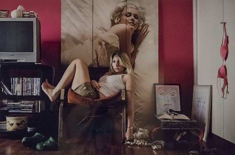 A Girl and Her Room, by Rania Matar
