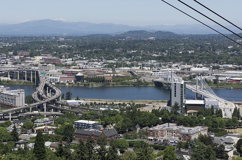 Portland Aerial Tram, Mount St. Helens