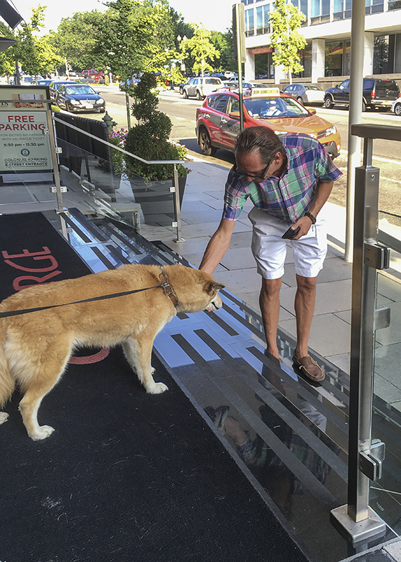 Snagging passersby