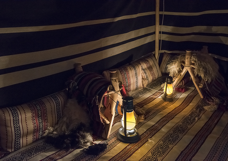 Bedouin tent