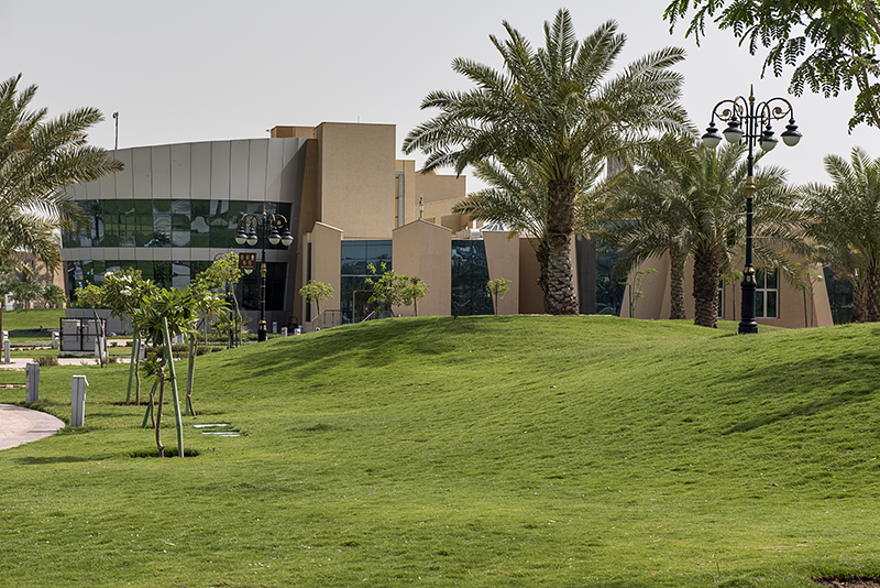Found some architecture at King Abdullah Park