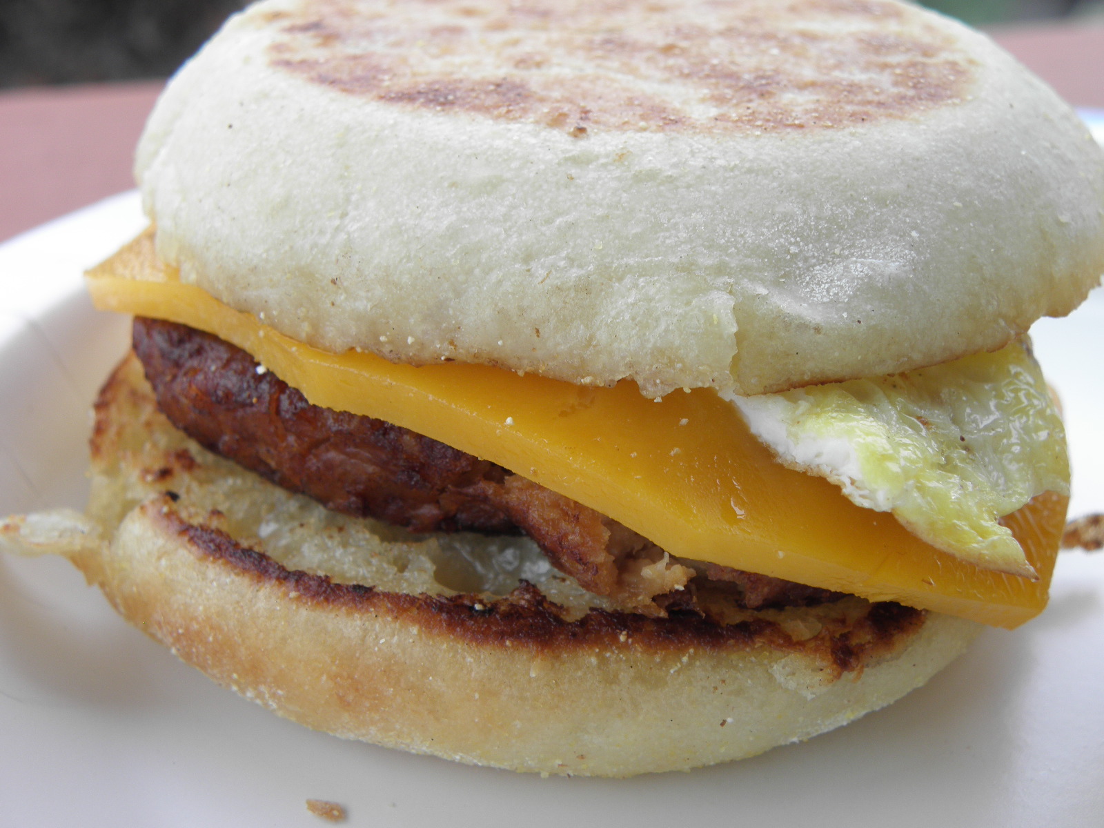 Mc Veggie Sausage Breakfast Muffin