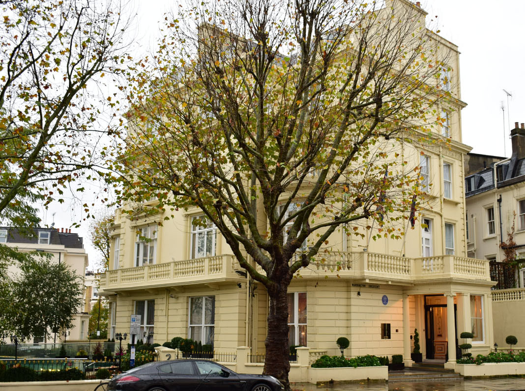 Alan Turings birthplace - now the Colonnade Hotel