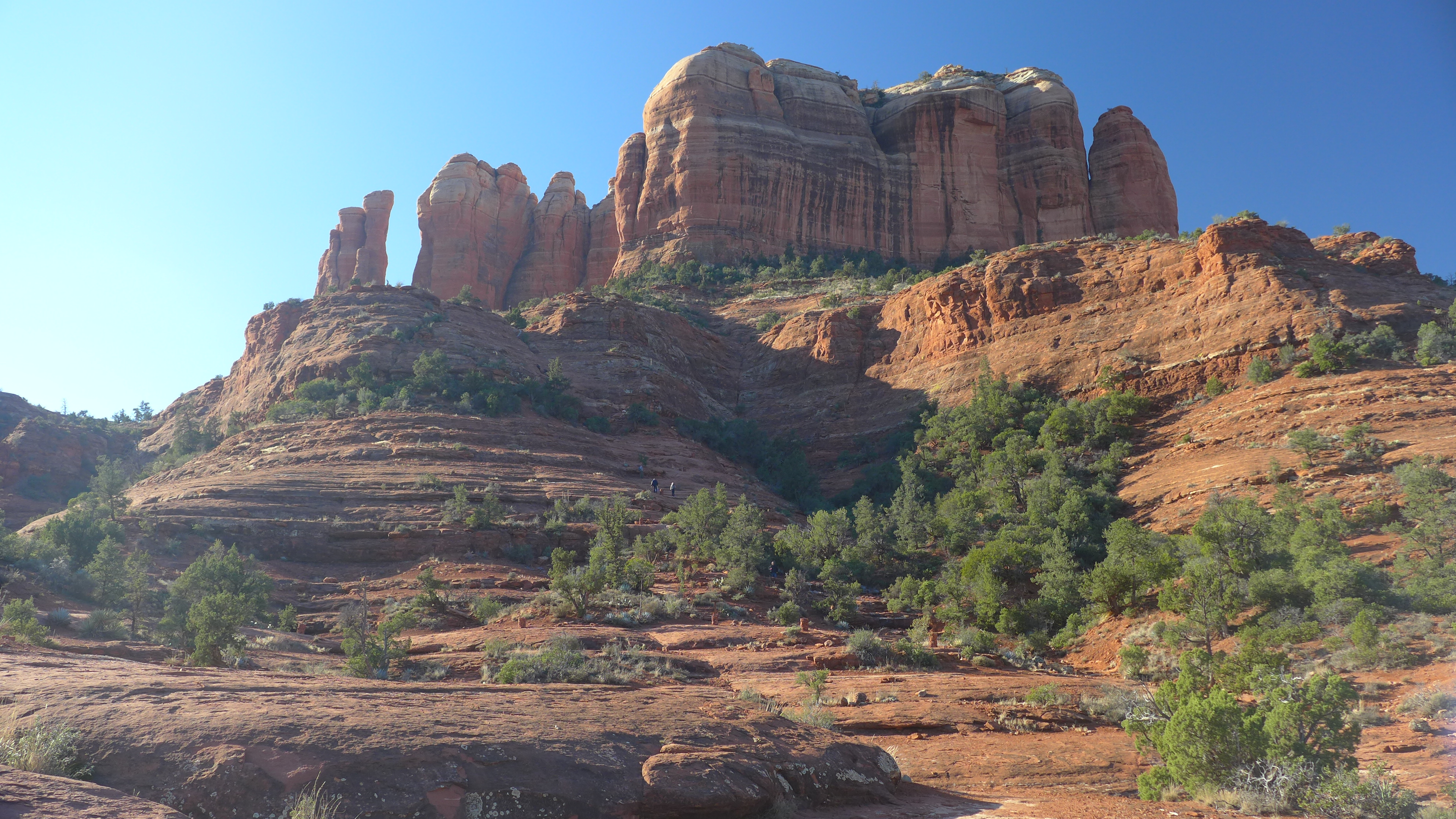 Cathedral Rock Hikers-Unprocessed JPG