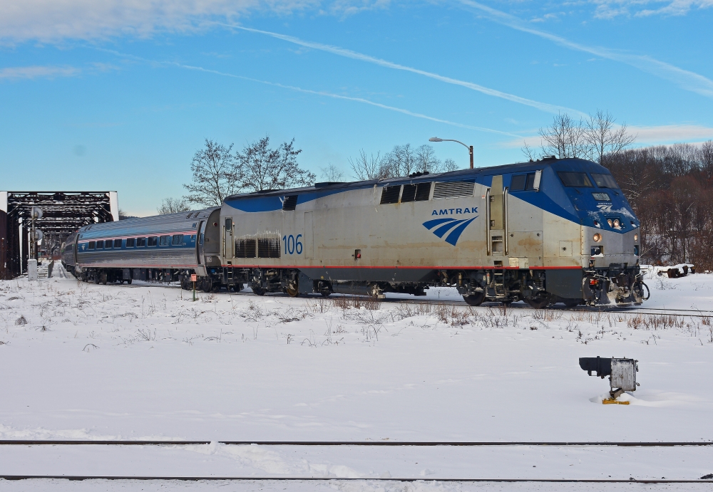 Amtrak 57 Bellows Falls 