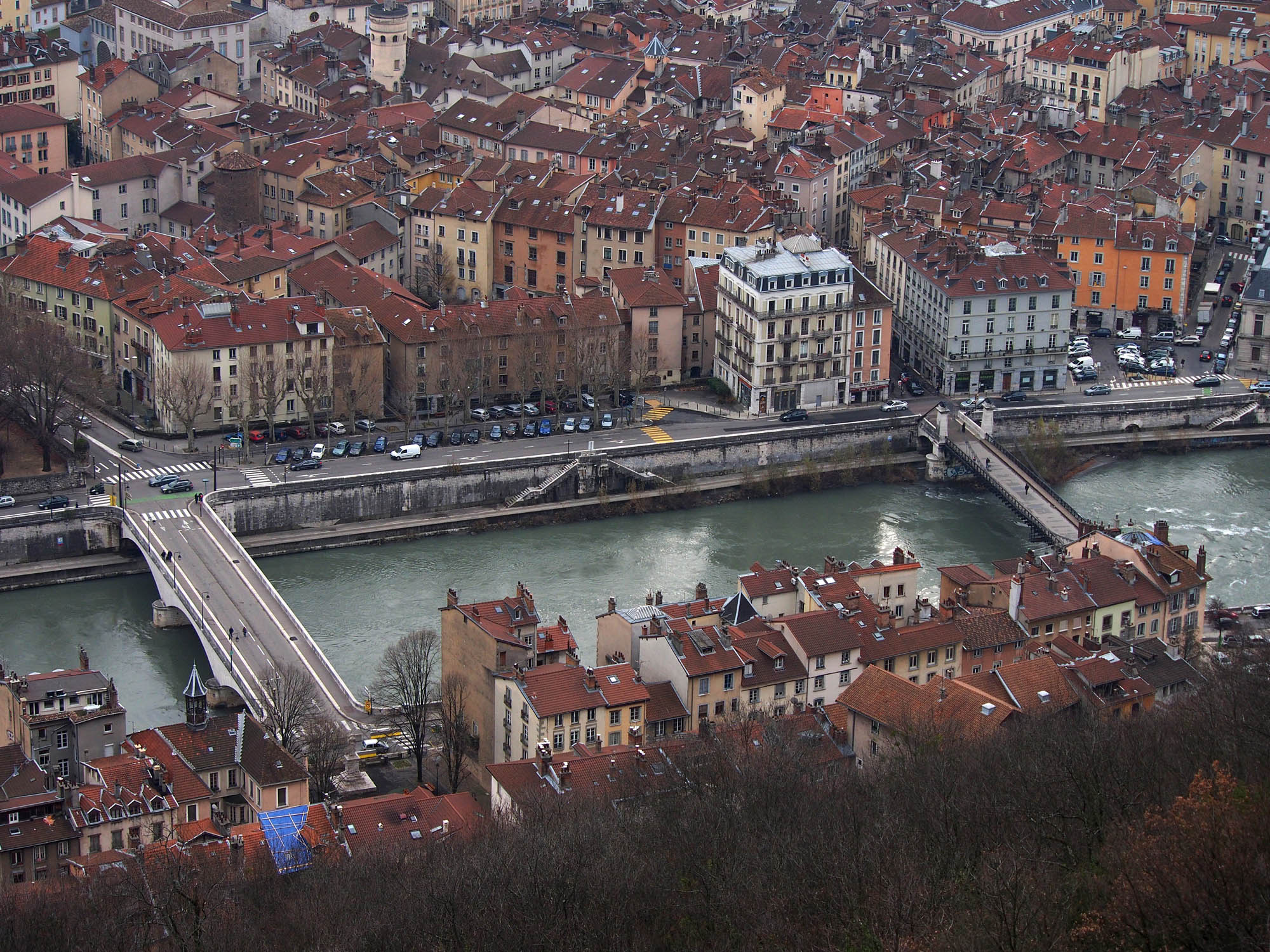 Grenoble downtown