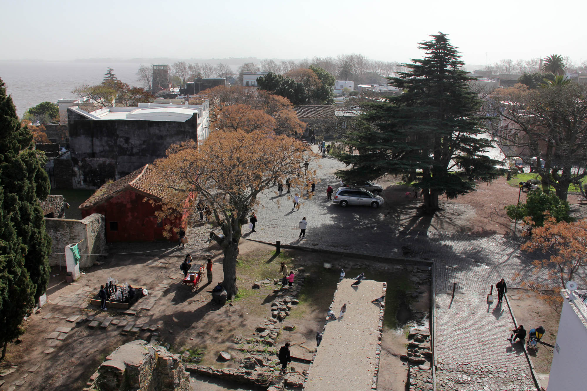 Colonia do Sacramento; view from the top of the light house.