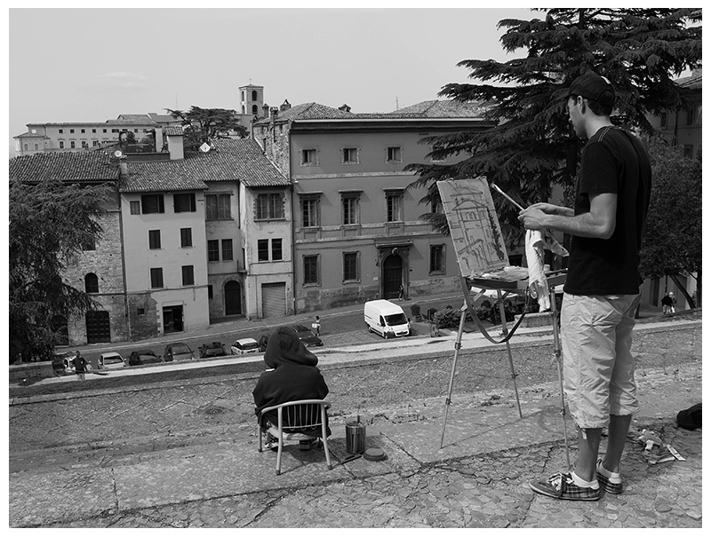 artists at work