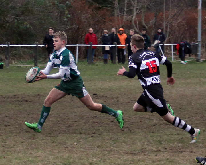 James Tries to Keep Up With The Ball