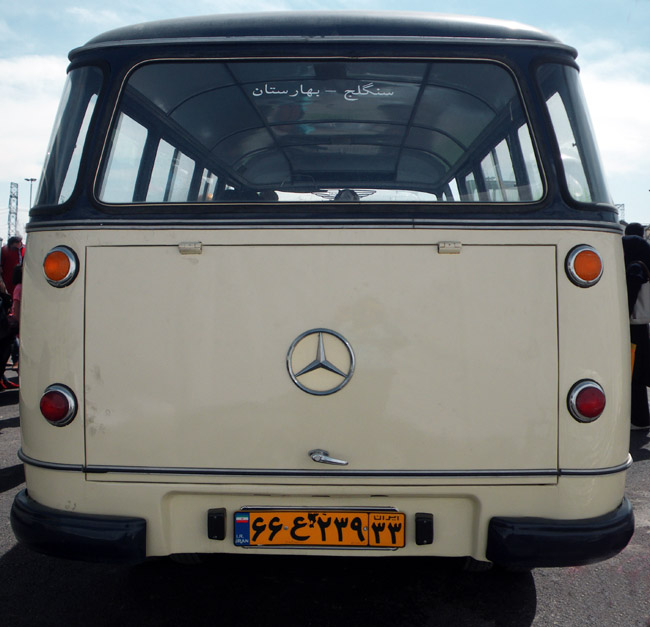 Vintage Benz (back Side)