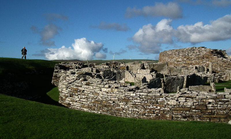 Broch of Gurness from outside