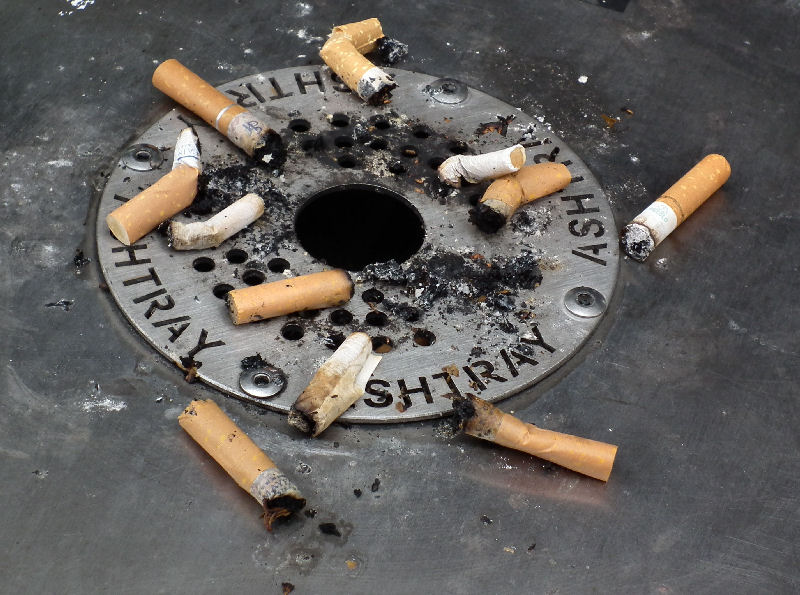 street ashtray
