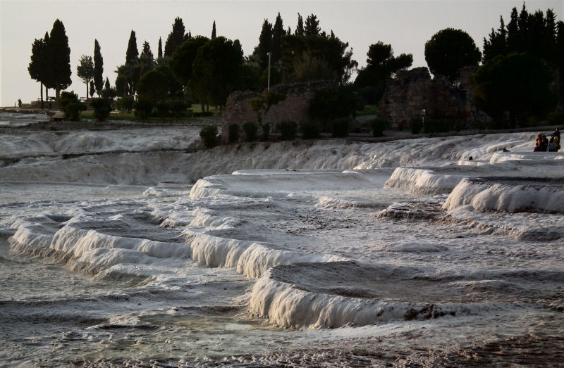  Pamukkale (top of hillside) empty travertines