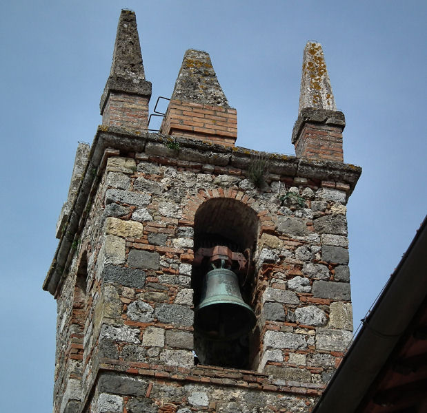 Monteriggione_Belltower detail
