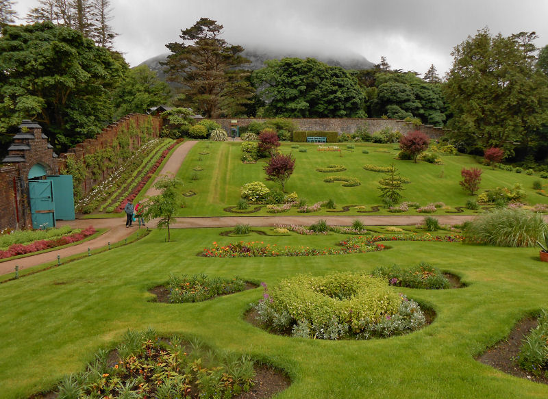 Kylemore Abbey walled gardens_gateway
