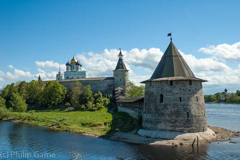 Pskov's riverside Kremlin (fortress)