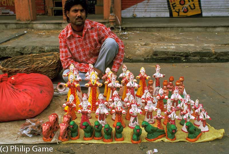 Figurines for the Gangaur festival