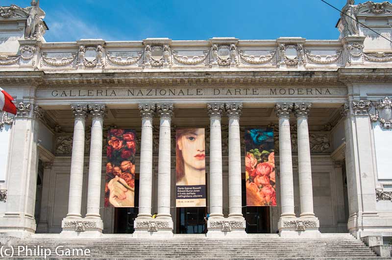 Villa Borghese: the National Museum of Modern Art 