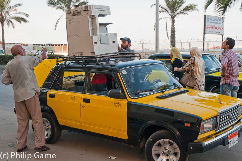 Egypt: you can do (almost) anything with a Lada... 