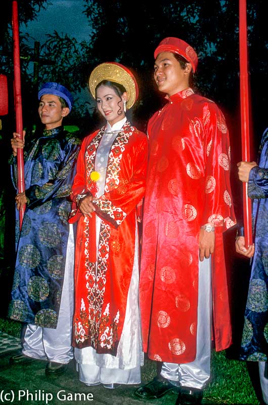 Annamese wedding reenacted, Vietnam