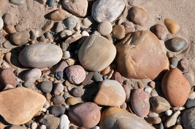 Pebbles on Turners Beach, Tas.