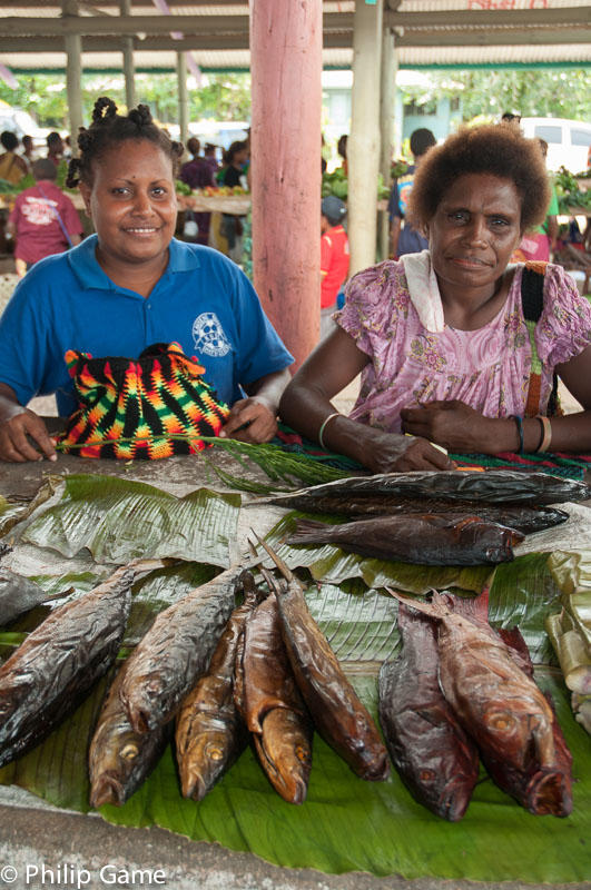 Vendors at the Kavieng Market