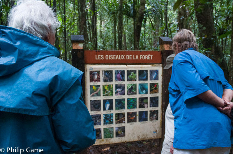 Visitor information - in French, naturally