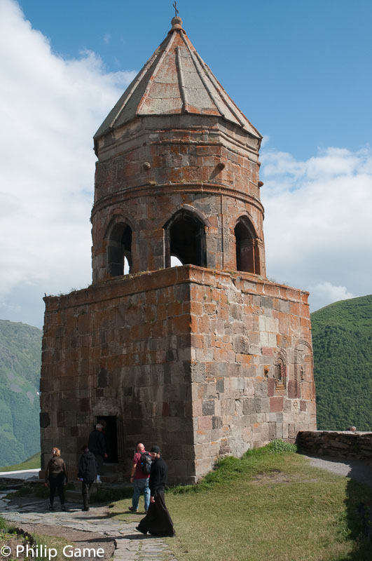 Belltower of the Tsminda Sameba Church 