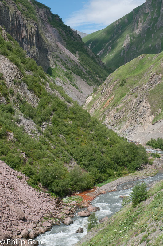 Truso Valley, south of Kazbegi 