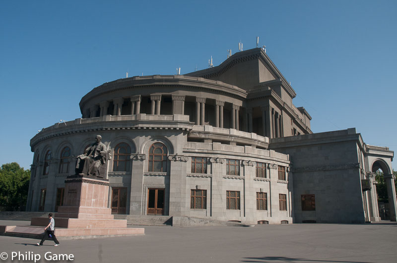 The Opera House, a Yerevan landmark