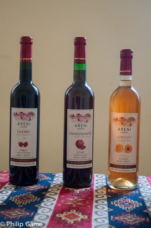 Areni fruit-flavoured wines