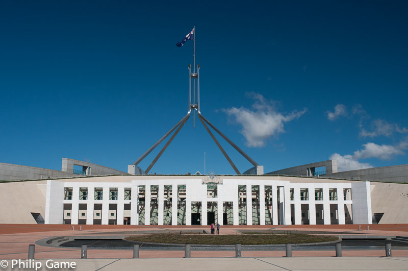 (New) Parliament House, Canberra