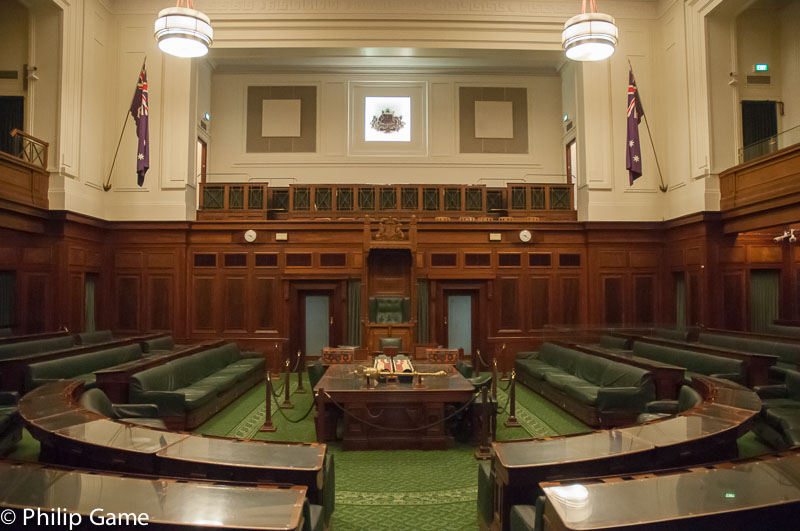 House of Representatives chamber at Old Parliament House