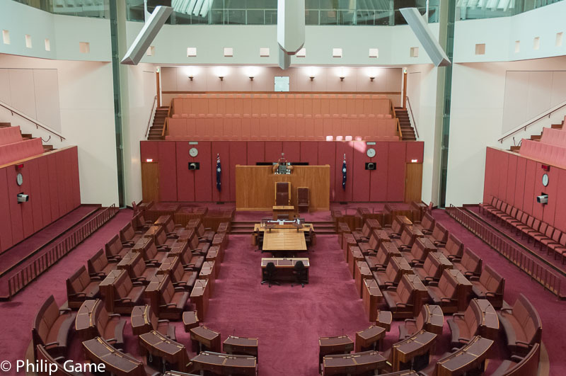 Senate chamber, Parliament House