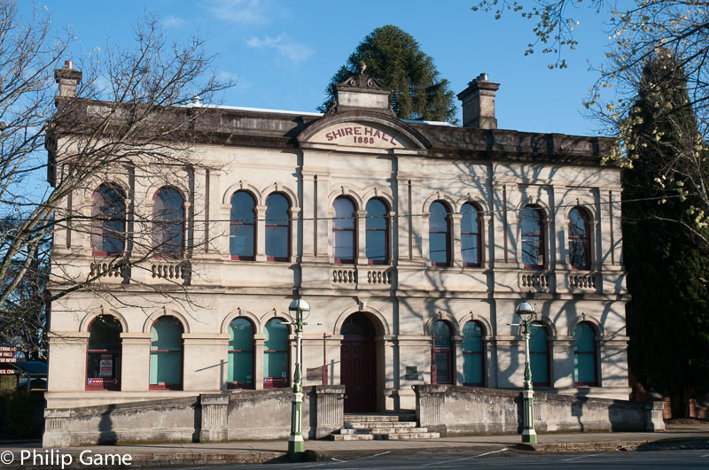 Shire Hall building (now tourist information office), Beechworth