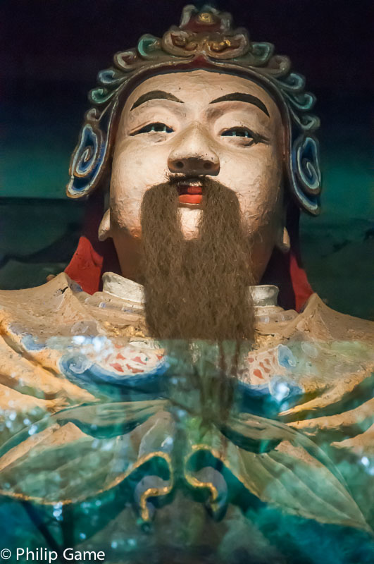 Deity at Wenshu Monastery