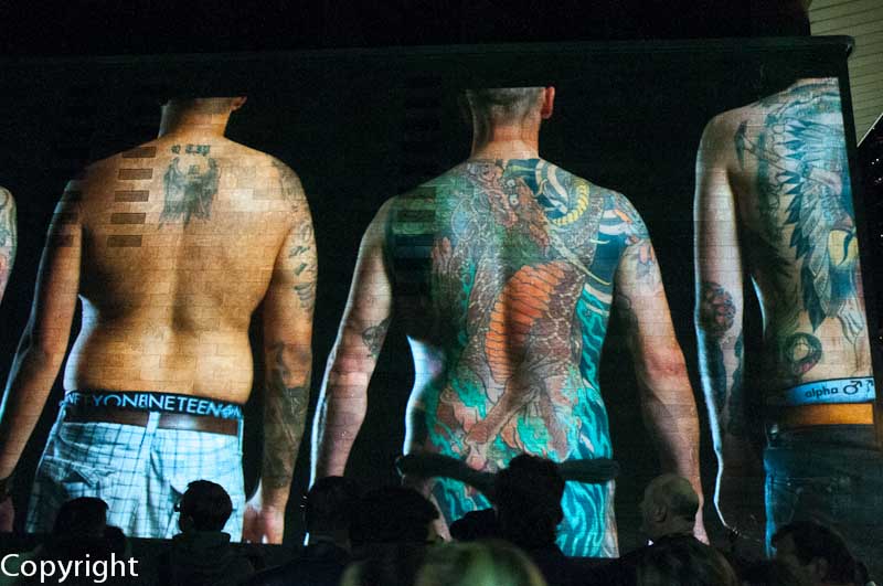'Tattooed City', White Night Festival, NGV