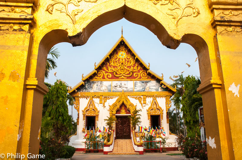 Wat (Buddhist temple), Pakse, Laos