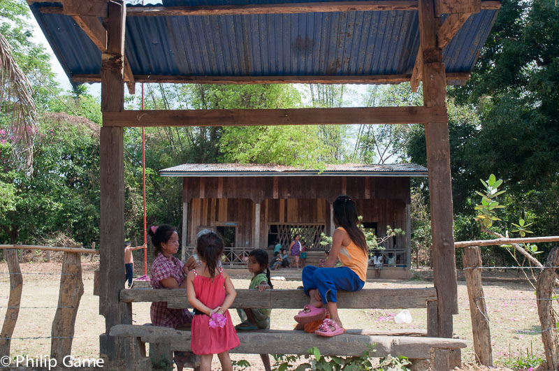 Village school at Don Khone, Siphandon