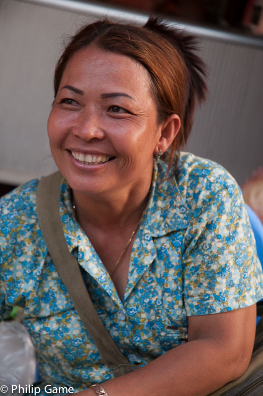 Stallholder, Kratie, Cambodia