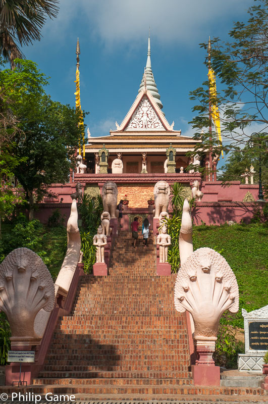 Wat Phnom, the founding shrine of Phnom Penh