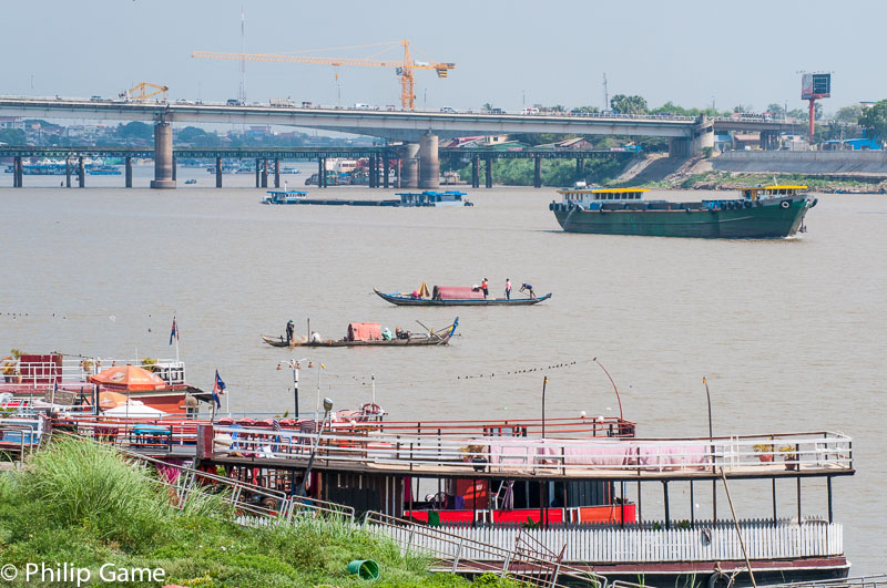 Tonle Sap River at Phnom Penh