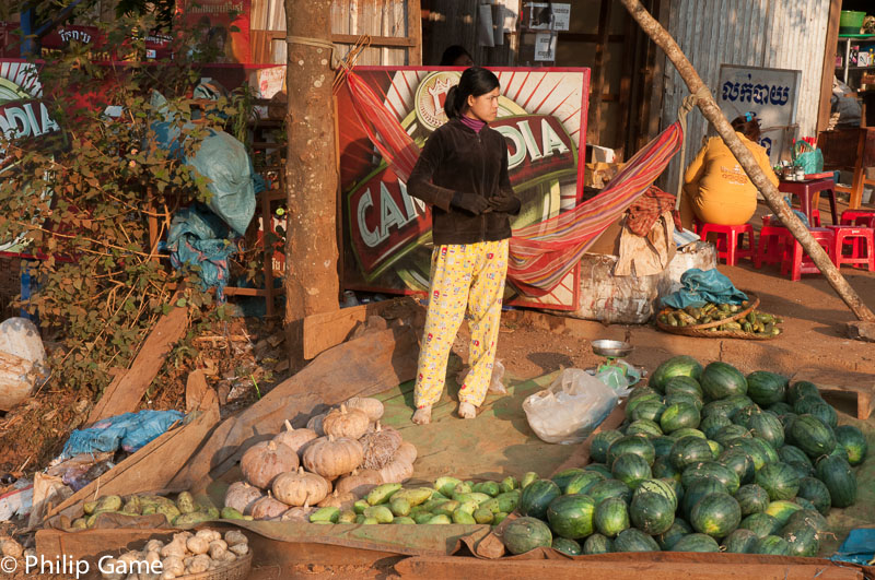Market in Sen Monorom