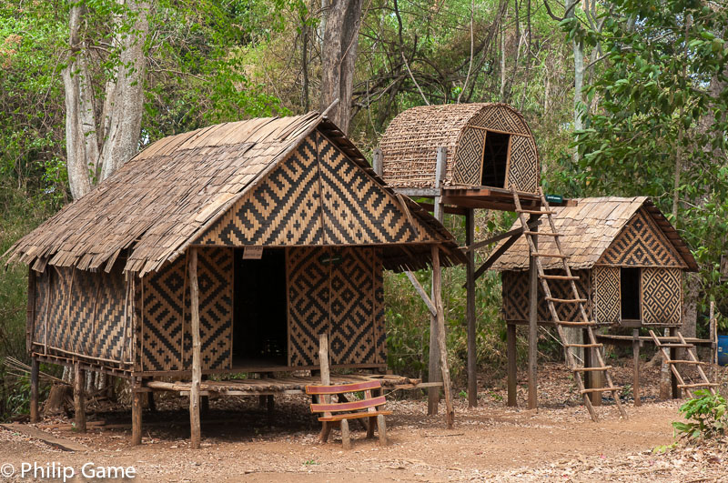 Kreung people's traditional houses