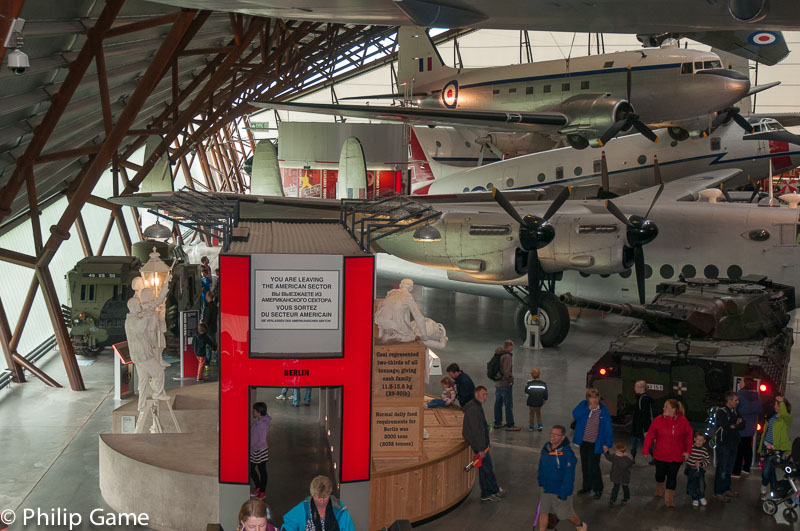 Main hall of the National Cold War Exhibition
