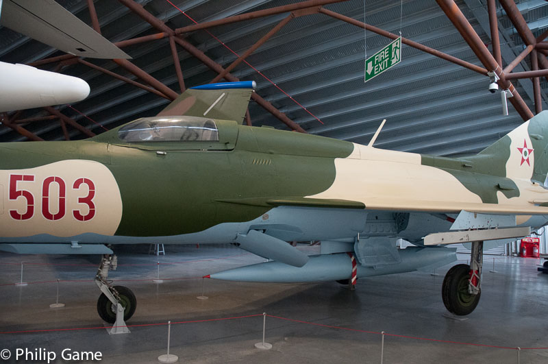 Soviet MiG-21PF fighter aircraft