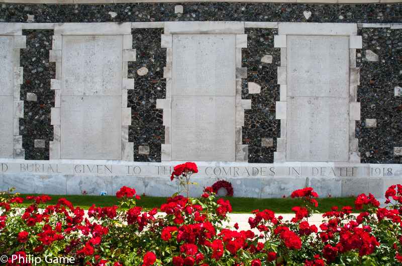 A wall at Tyne Cot continues, from the Menin Gate, the list of soldiers missing in action