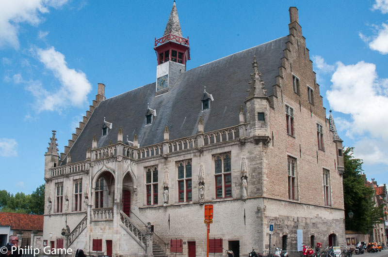 The Stadhuis, a medieval town hall at Damme