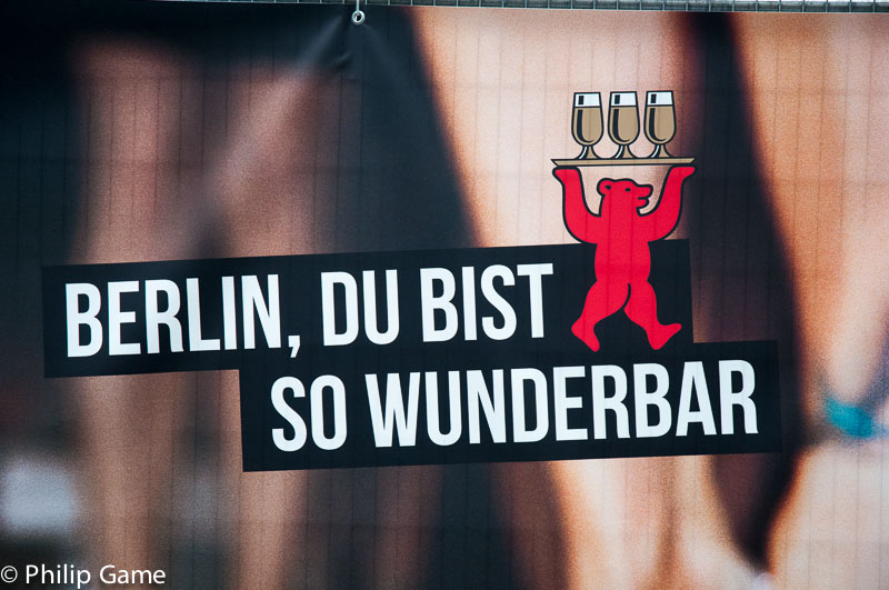 Brewery slogan: Berlin, you're so wonderful