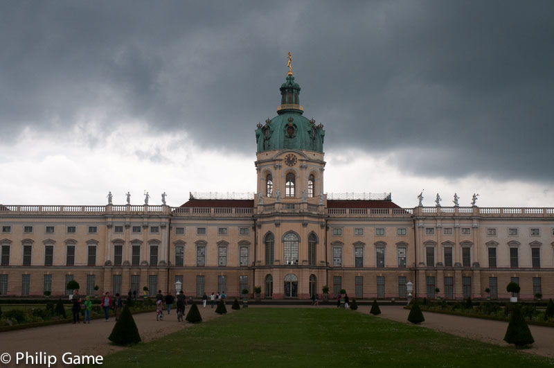 Summer storm looming at Schloss Charlottenburg